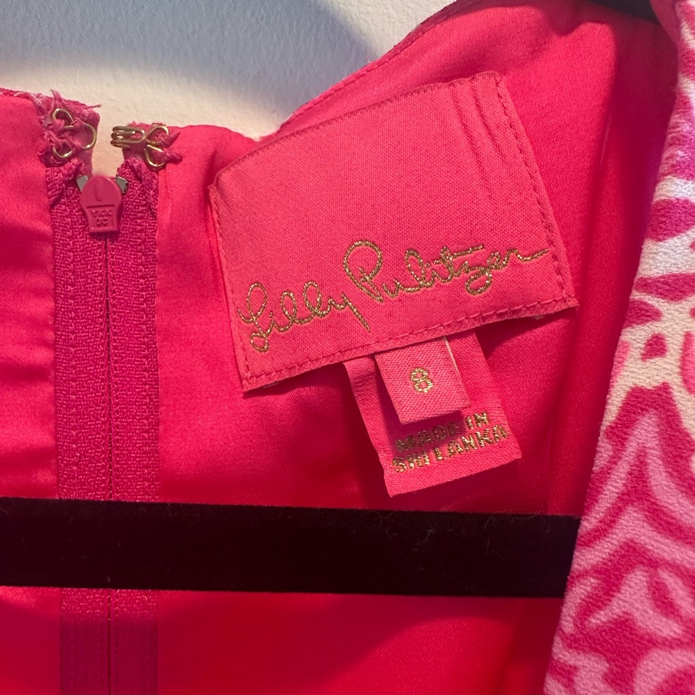 Lilly Pulitzer Donna Romper-Dress Size 8. Excellent condition. - Picture 3 of 4